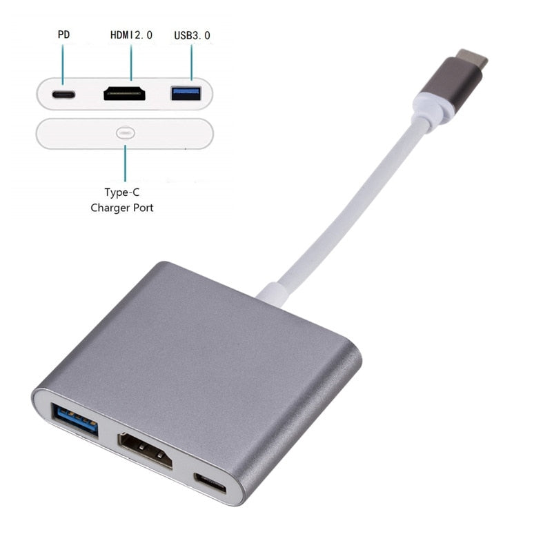 Type C To HDMI Charging Port